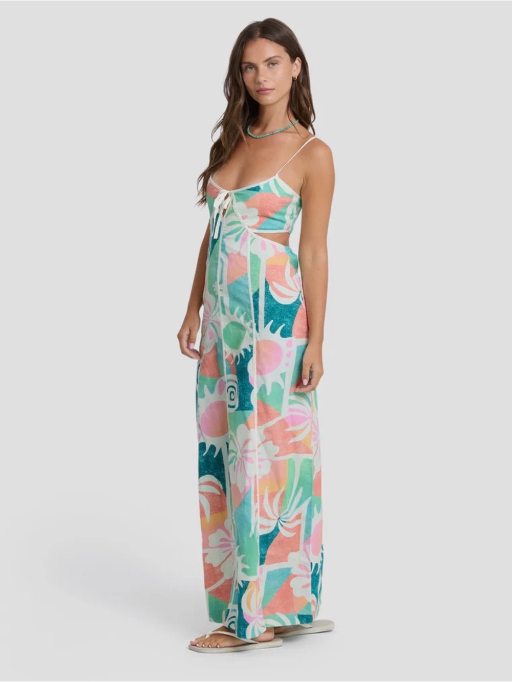 Billabong Blue Horizons Maxi Dress